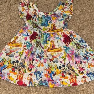 Colorful Disney Character Dress